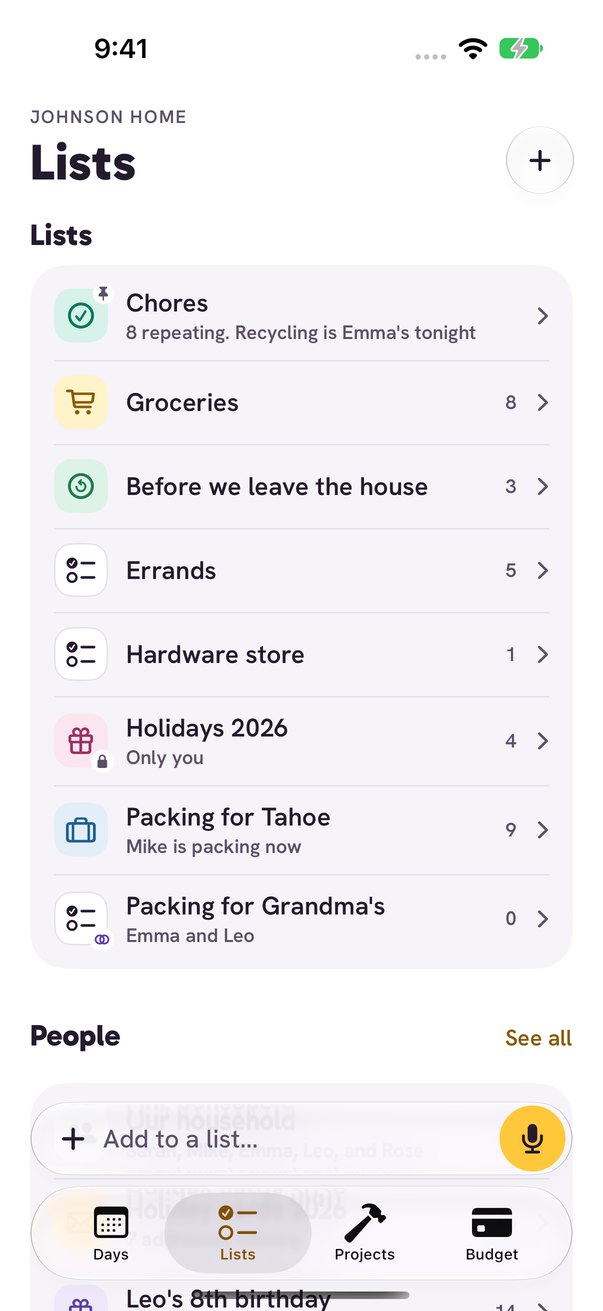 All lists